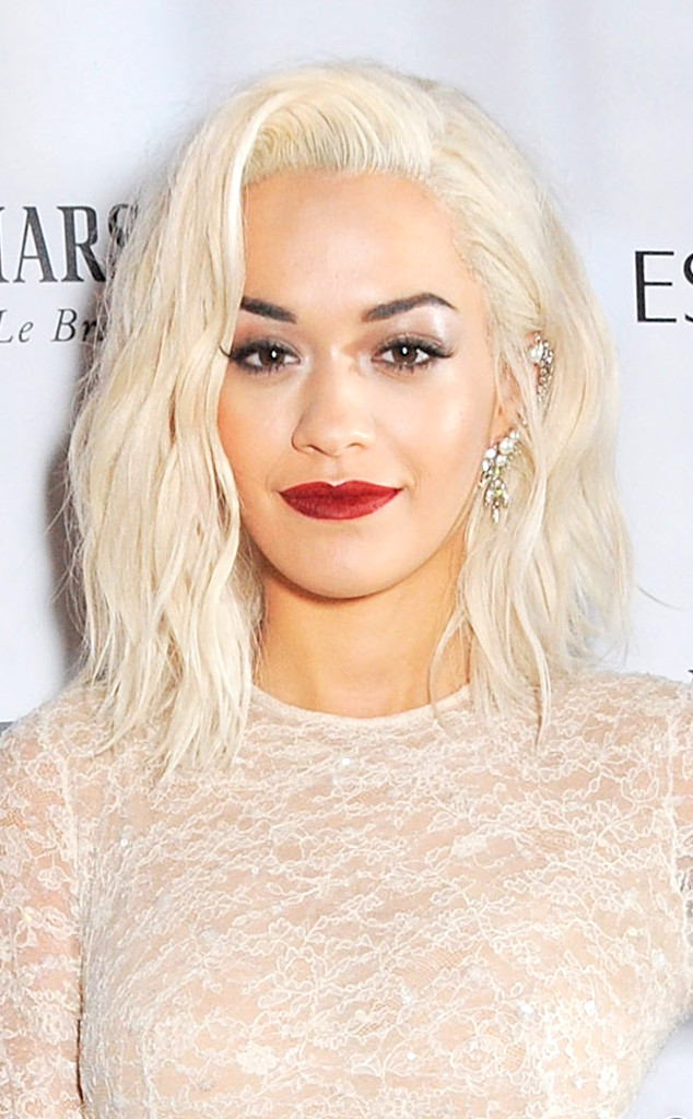 Rita Ora Debuts Platinum Blond Hair See The Pic E News Canada